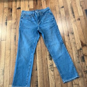 J crew straight jean 28